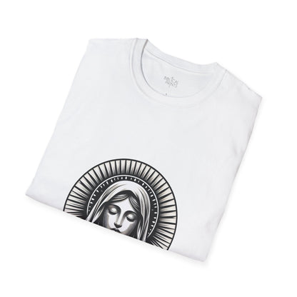Holy Mary T-Shirt | Unisex Softstyle - Biblical Prints