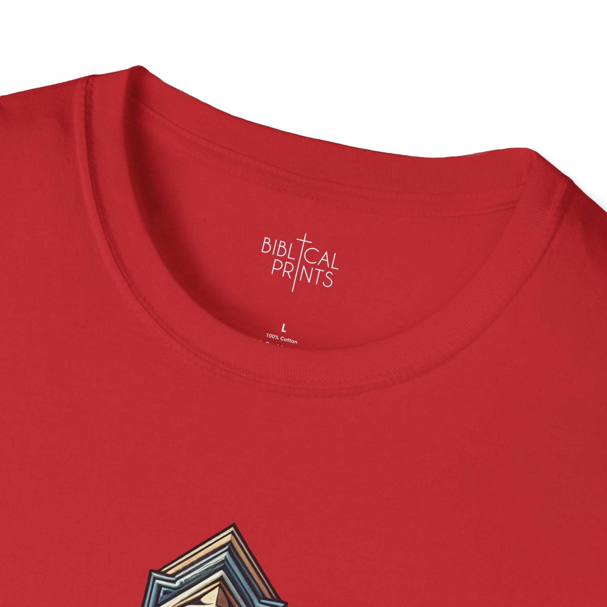 Christian cross T-Shirt | Unisex Softstyle - Biblical Prints