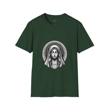 Holy Mary T-Shirt | Unisex Softstyle - Biblical Prints