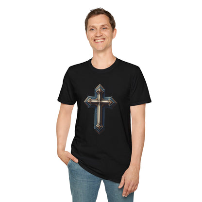 Christian cross T-Shirt | Unisex Softstyle - Biblical Prints