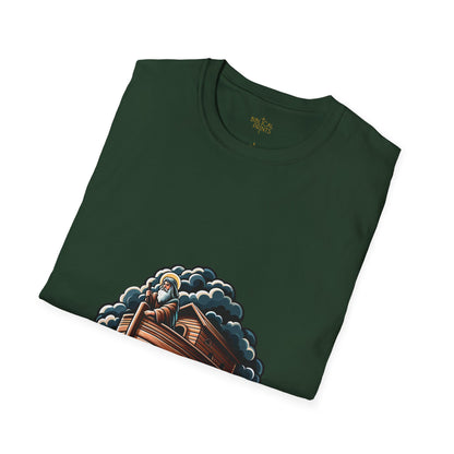Noah and the Ark T-Shirt | Unisex Softstyle - Biblical Prints