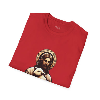 Jesus Christ and the Lamb T-Shirt | Unisex Softstyle