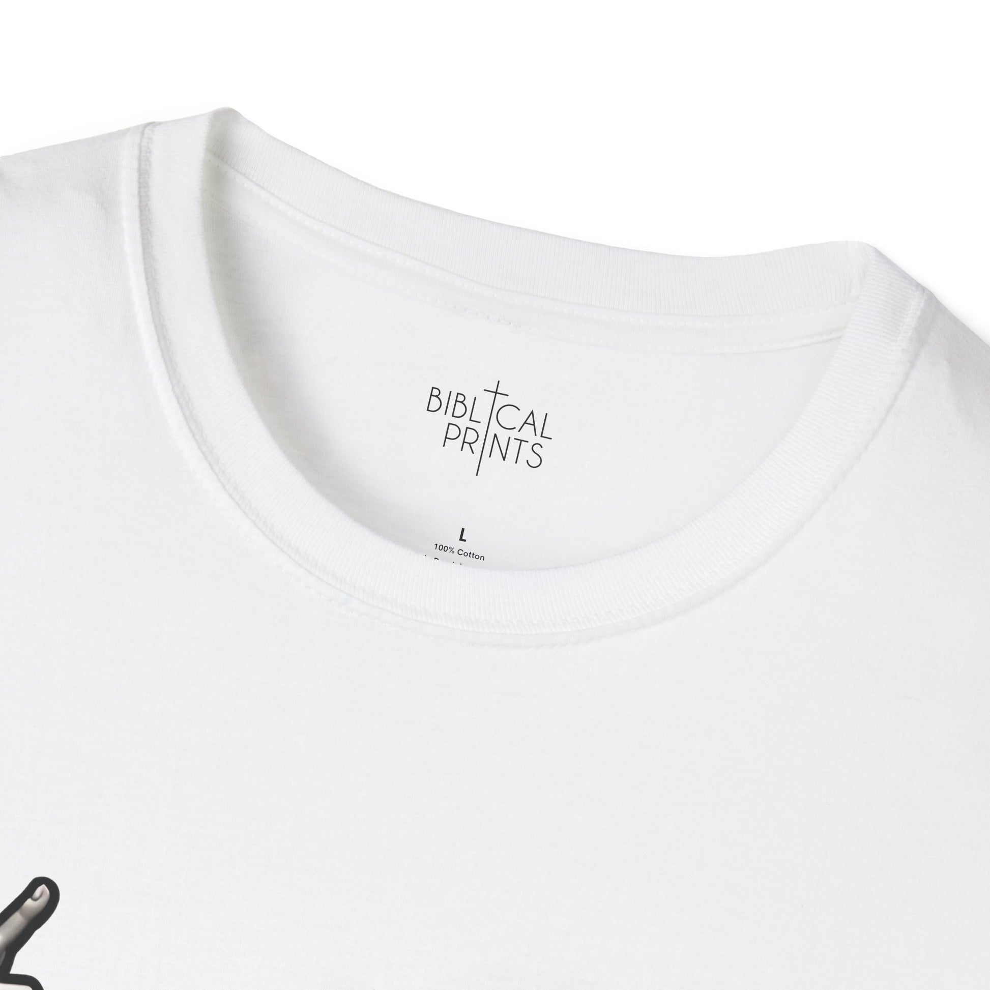 Jesus Christ Figure T-Shirt | Unisex Softstyle - Biblical Prints