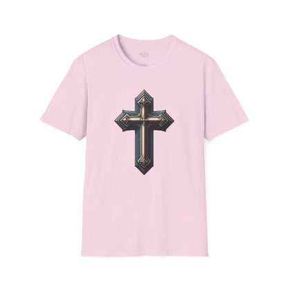 Christian cross T-Shirt | Unisex Softstyle - Biblical Prints