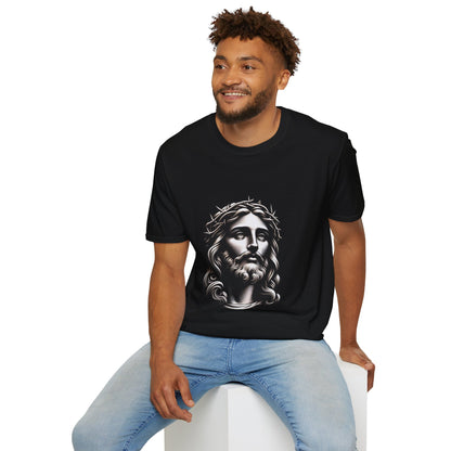 Jesus Christ Figure T-Shirt | Unisex Softstyle - Biblical Prints
