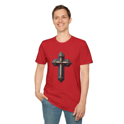 Christian cross T-Shirt | Unisex Softstyle - Biblical Prints