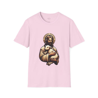 Jesus Christ and the Lamb T-Shirt | Unisex Softstyle