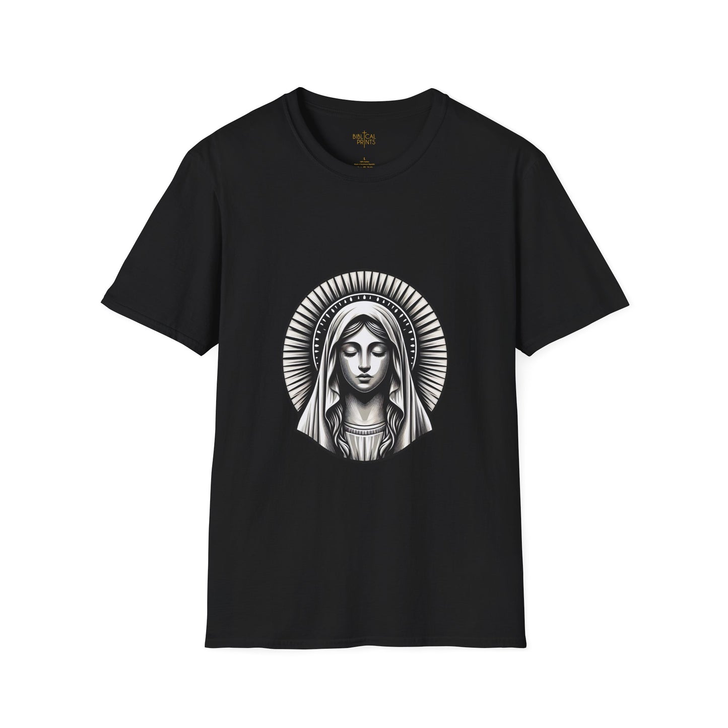 Holy Mary T-Shirt | Unisex Softstyle - Biblical Prints