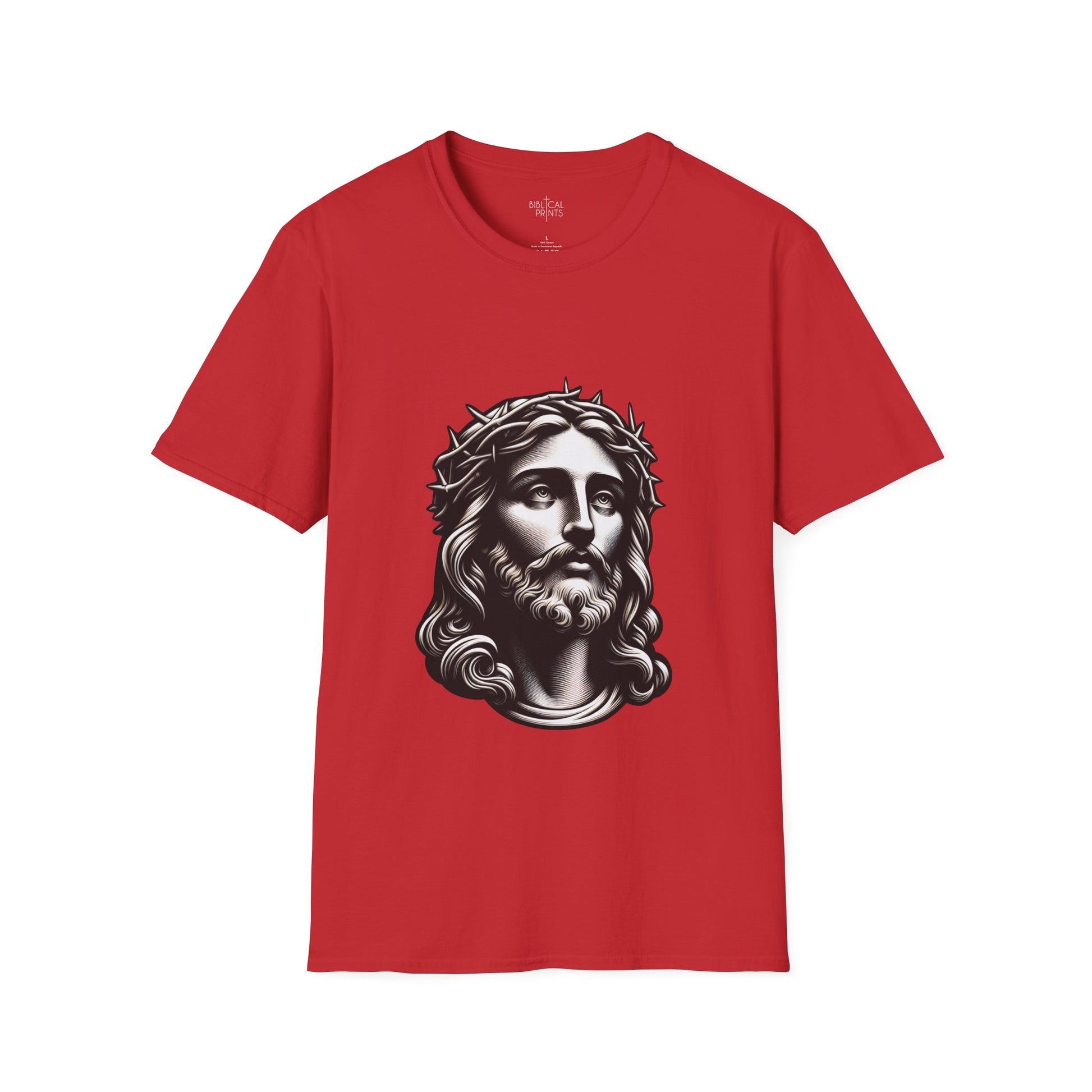 Jesus Christ Figure T-Shirt | Unisex Softstyle - Biblical Prints