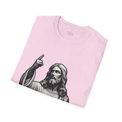 Jesus Christ Figure T-Shirt | Unisex Softstyle - Biblical Prints